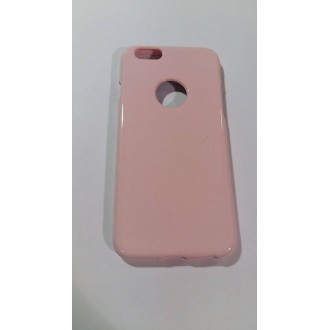 Силиконов калъф iPhone 6/6S Jelly Case розов